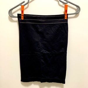 Black tube top with diamonds